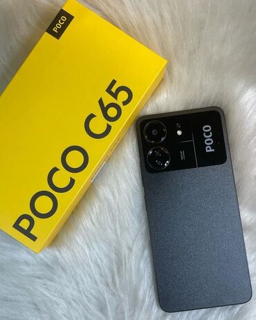 телефон fly 112: Poco C65, 256 ГБ, цвет - Черный