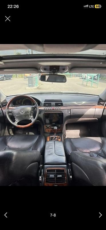 авто прод: Mercedes-Benz S-Class: 2000 г., 4.3 л, Автомат, Газ, Седан — 2