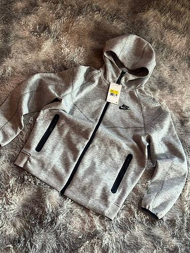 Мужская толстовка, M, Nike, Новый, цвет - Серый, Самовывоз, Платная доставка