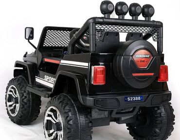 Uşaq üçün elektrik maşınları: Uşaq elektrik avtomobili Güclü Jeep 12V 2.4G 4WD Marka Jeep Jeep 4 — 2