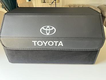 авто сумки: Органайзер в багажник TOYOTA - Универсальный автомобильный бокс для — 4