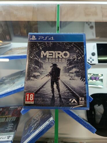 игры на плейстейшен 4: Видеоигра Metro Exodus для консоли PlayStation 4. Игра в жанре шутера