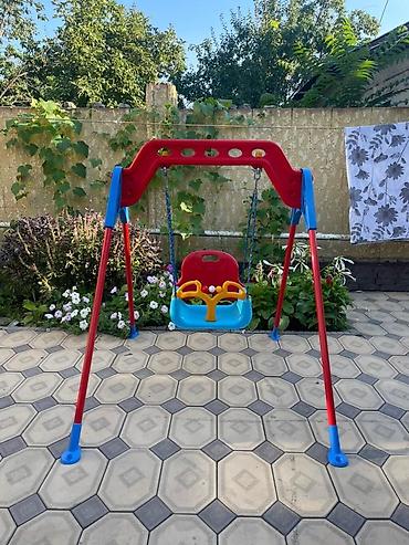 samba: Детские уличные качели Pilsan Samba Swing Set with Chain (код 07-968) — 2