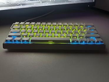 Klaviaturalar: MAD60HE MAD60HE gaming klaviatura satılır. Hall Effect switch, Rapid — 6