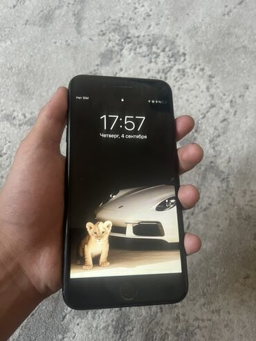 iphone 8 с документами: IPhone 7 Plus, Б/у, 128 ГБ, Черный, Зарядное устройство, Чехол, Кабель, 77 %