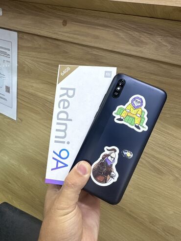 бу телефона: Redmi, Redmi 9A, Б/у, 64 ГБ, 2 SIM