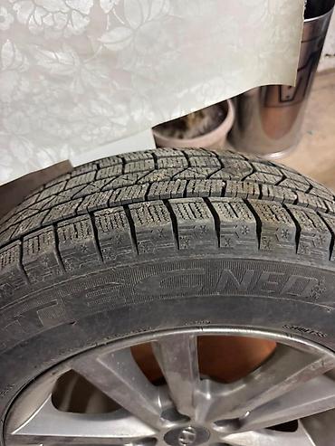балон матис: Колесо в сборе Hyundai: литой диск + зимняя шина Kenda KR36 (шипов — 5