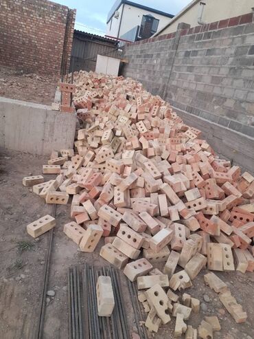 Строительный кирпич: Пустотелый, дырчатый, Жженый кирпич, Полублок, 250×120×90 — 10