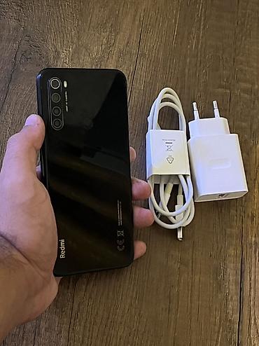 redmi note 8 kreditle: Redmi Note 8, 64 GB, rəng - Qara, Barmaq izi, İki sim kartlı — 1