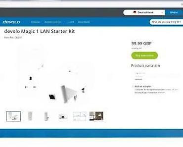 Modemi, ruteri i mrežni uređaji: Devolo Magic LAN Powerline adapter set - Powerline internet preko — 16