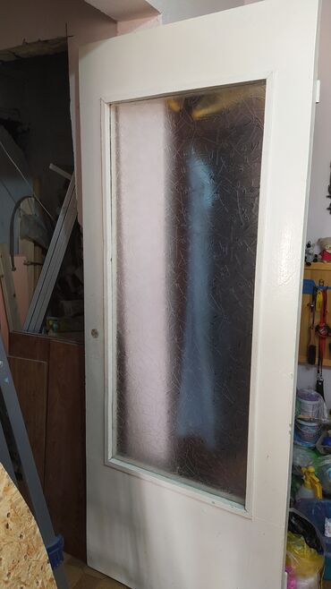 окно алюминий: Стеклянная дверь, Сосна, Распашная, Б/у, 2 *80, Самовывоз