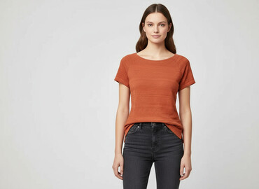 koszulki z długim rękawem damskie abercrombie amp: H&M, Women`s T-shirt, size S