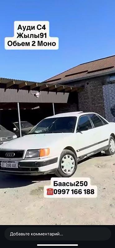 решетки для: Audi 100: 1991 г., 2 л, Механика, Бензин, Седан — 9