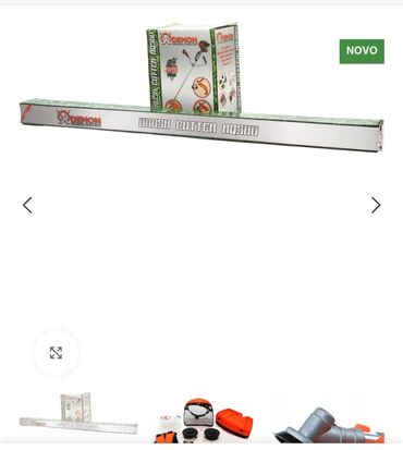 Ostali alati i mašine: Motor: dvotaktni, vazdušno hlađeni – Snaga: 5,2 Ks 3.8kw – Max obrtaj — 5