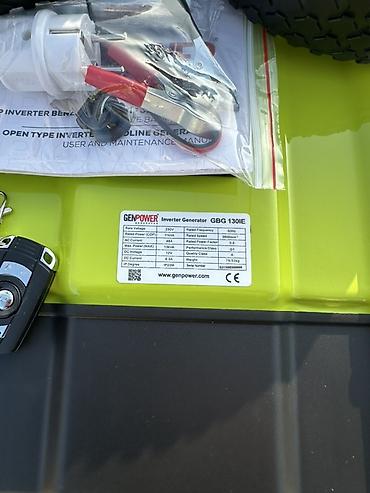 razetka: GenPower GBG 1301E inverter benzin generatoru Xüsusiyyətlər: - — 3