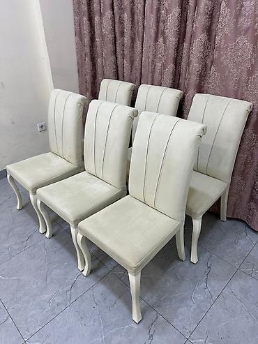 6 ədəd oturacaq cəmi 120₼. Ünvan Həzi Aslanov Fatimə99 E lalafo.az -da 6 ədəd oturacaq cəmi 120₼. Ünvan Həzi Aslanov Fatimə99 E
