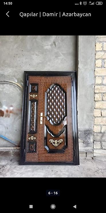 Giriş qapıları: 140 azn dən başlayan demir qapılar tək satılan qapılar 160 azn — 12