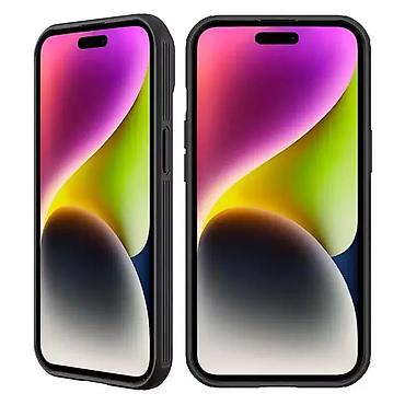 Maske i futrole za telefone: Maska Nillkin CamShield Pro za iPhone 15 Plus 6.7 crna. Uz brzu — 3