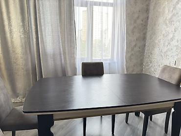 Mebel: Mətbəx üçün, İşlənmiş, Açılan, Dördbucaq masa, 4 stul — 2