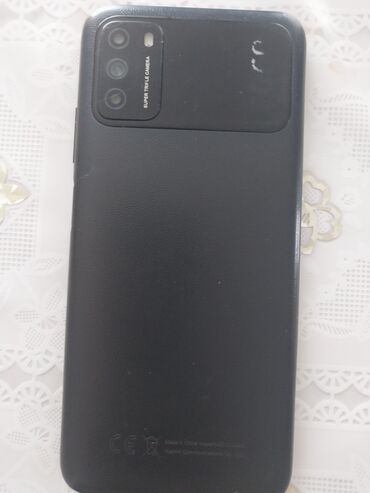 zapçast telefon: Poco M3, 128 GB, rəng - Qara