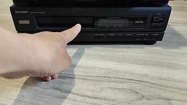 Другая аудиотехника: SHARP муз.центр Винтажный, без колонок, аукса нету, проигрыватель — 5