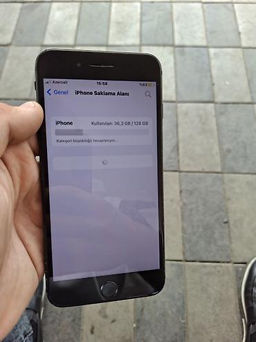 Apple iPhone: IPhone 7 Plus, 128 GB, Qara, Barmaq izi — 8