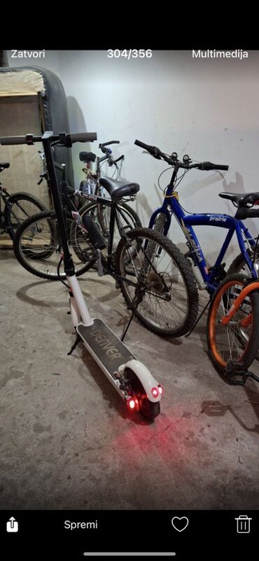 Trotineti, skejtbordovi i hoverbordovi: Električni trotinet DENVER – gradski model sa sklopivim mehanizmom — 3