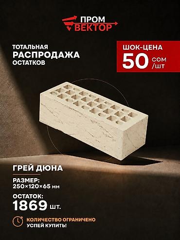 дюна: Керамический, Рифленый, Пустотелый, дырчатый кирпич, Одинарный, 250×120×65 — 2