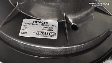 Məişət texnikası: Tozsoran Hitachi Orjinal Tailand istehsali 2100 watt maximum guc Demir — 6
