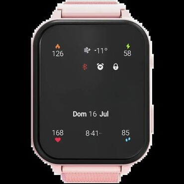 punjac za bluetooth zvucnik: Canyon – Dečji pametni sat Alfie KW-37 (MP3, igre, učenje, roze)