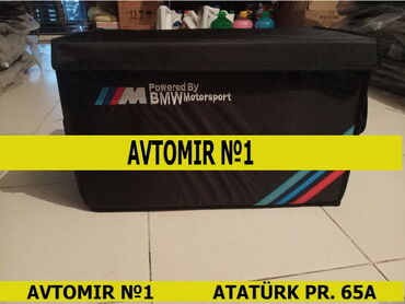 07 aksesuarları: BMW baqaj çantası ÜNVAN: Atatürk prospekti 62, Gənclik metrosundan