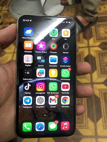 telefonlar iphone x: IPhone X, 64 GB, Ağ, Simsiz şarj — 7