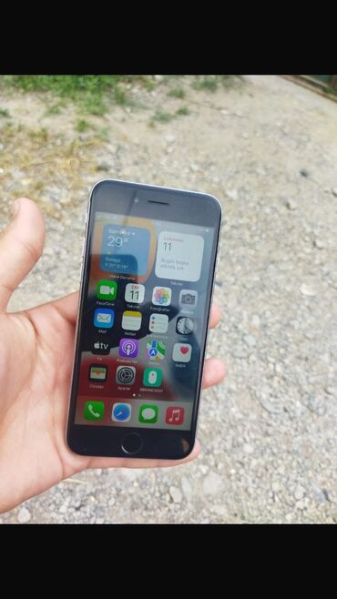 Apple iPhone: IPhone 6s, 16 GB, Barmaq izi