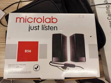nizami caspian plaza: Kalonkalar - Microlab Multimedia Speaker B56 Yenidir, istifadə