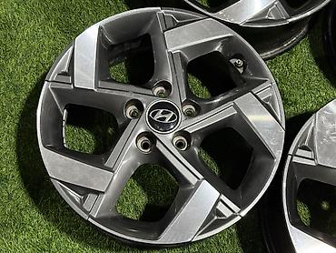 aeolus e70: Литые Диски R 17 Hyundai, Комплект, отверстий - 5, Б/у — 3