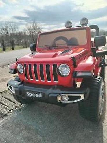 Dečiji električni automobili: Dečiji električni džip – crveni “Super Car” (Speed) - Električno — 23