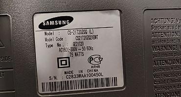 acer nitro 1: Samsung kineskop TV - Model: CS-21T20ZQQ (L) - Model Code — 4