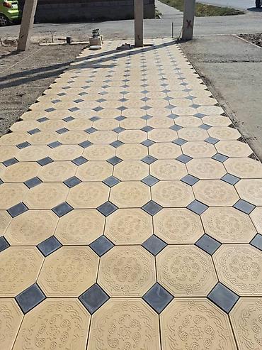 Тротуарная плитка: Тротуарная плитка, Другая модель, Бетонная, Другое применение, Новый — 9