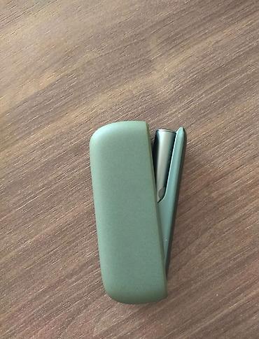 şəxsi əşyalar: IQOS 3 DUO tütün qızdırıcı cihazı – zeytun-yaşıl rəngli şarj qutusu və — 3