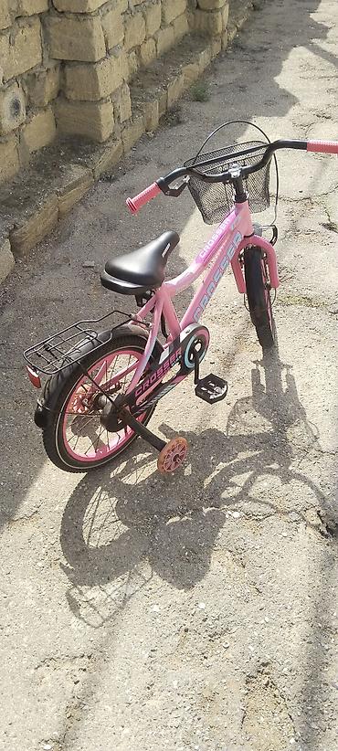 uwaq kalyaskasi type 1: Uşaq velosipedi – Crosser, 16 düymlük - Rəng: çəhrayı-qara - Çərçivə — 9