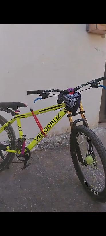 Dağ velosipedləri: Velocruz dağ velosipedi - Çərçivə: yüngül alaşımdan, parlaq neon-sarı — 3
