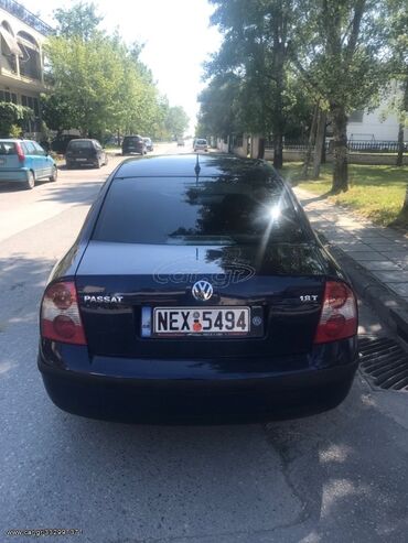 pas: Volkswagen Passat: 1.8 l. | 2001 έ. Λιμουζίνα