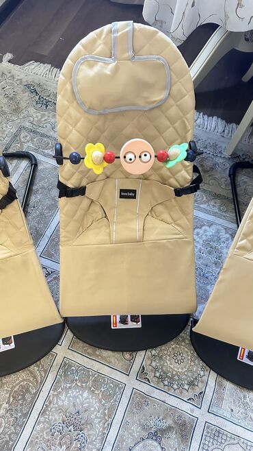 Детские шезлонги: Детский шезлонг, Новый, Качалка, Другой материал — 6