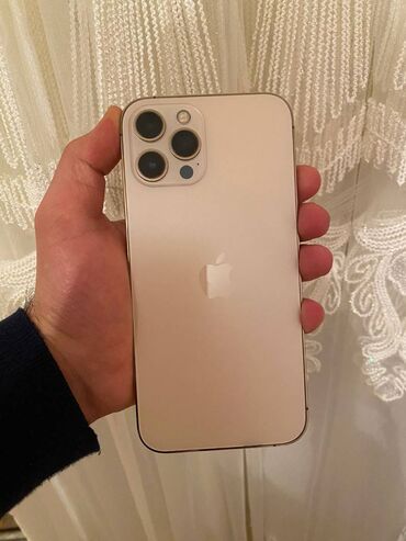 Apple iPhone: IPhone 12 Pro Max, 128 GB, Matte Gold, Simsiz şarj