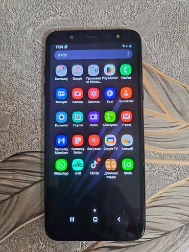 samsung a6 2019 qiymeti: Samsung Galaxy A6 Plus, 64 GB, rəng - Qara, Sensor