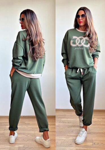 Gornji i donji deo: ✨️MODEL KOMPLET /DUKS-DONJI DEO TRENERKA✨️ 🎀🎀Ženske trenerke, kako sa — 3