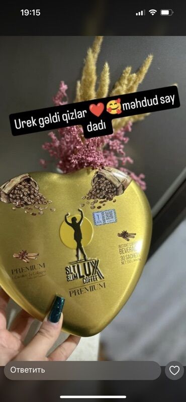 yasil cay kremi istifade qaydasi: Arıqlamağa kömək edən SlimLux Premium qəhvəsi və SlimLux Qaradut çayı
