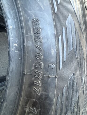 Шины: Шины 225 / 65 / R 17, Зима, Б/у, Комплект, Япония, Bridgestone — 9