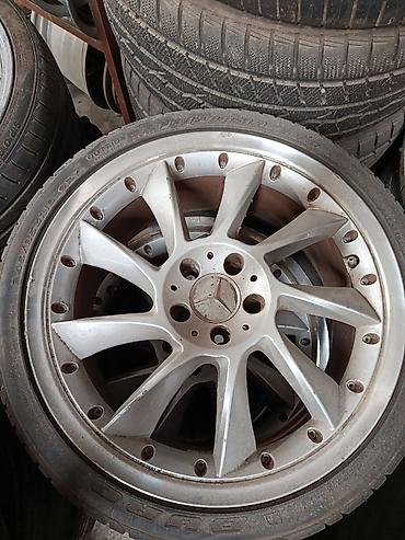 Литой алюминиевый диск для Mercedes-Benz. Характеристики: - Диаметр