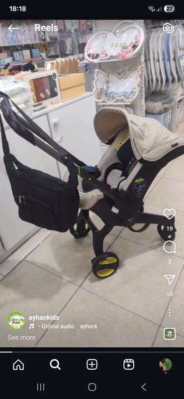 doona: Klassik gəzinti arabası, Yeni, Yaş: 1-6 ay, Ödənişli çatdırılma, Ünvandan götürmə